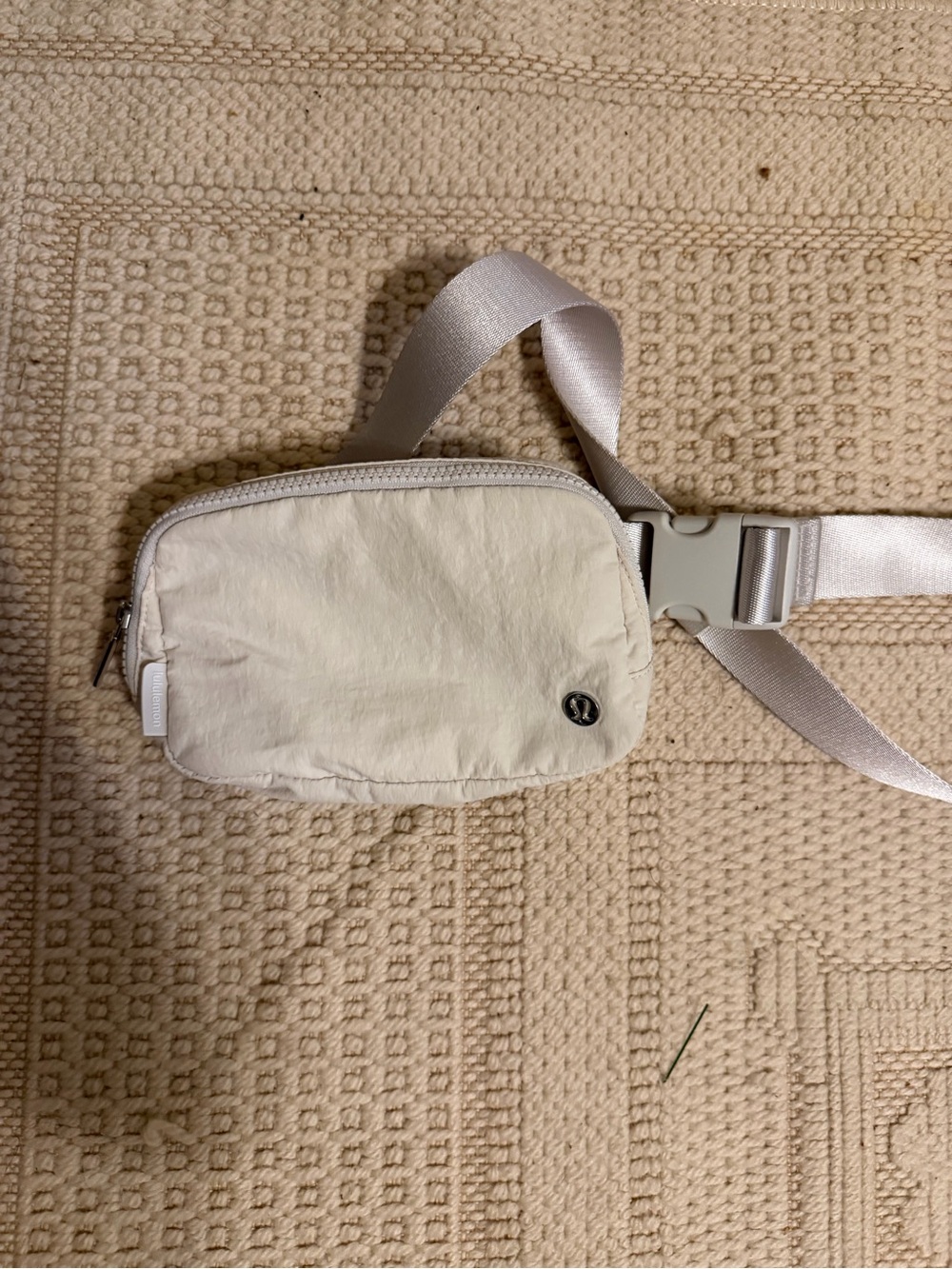lululemon athletica Cream Crossbody Belt Bag